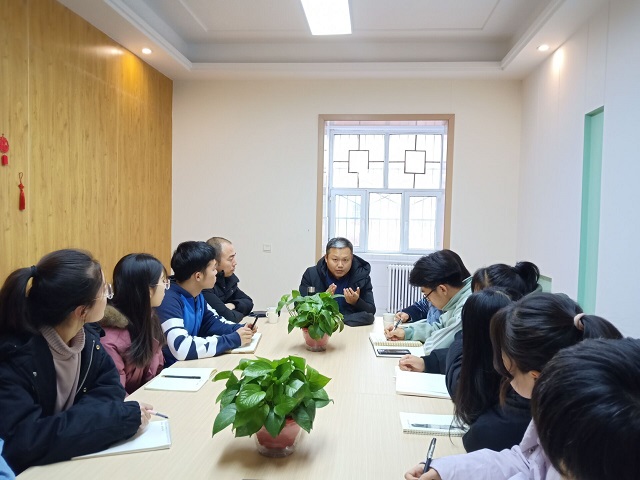 【协同育人·接待日】艺术传媒学院副院长盛卓立一行莅临远景学院